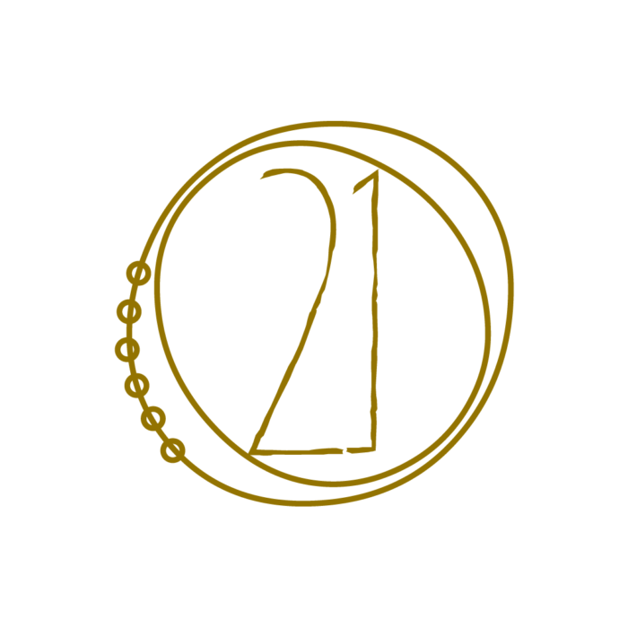 logo secondaire twentyone bijoux byLFDP
