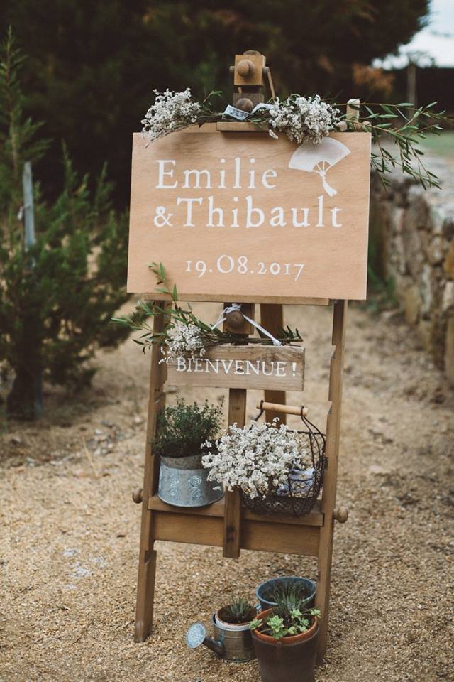 mariage en Corse - Emilie et Thibault - décoration byLFDP