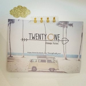 Votre communication cartes twentyone bijoux byLFDP